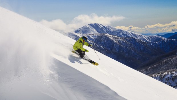 Hotham has some of Australia's steepest and most challenging runs.
