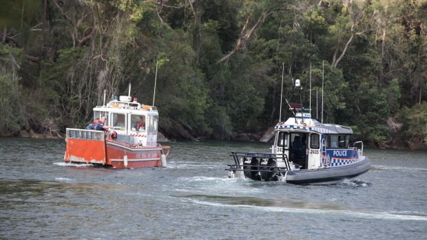 Emergency services were called after the seaplane crashed about 3pm in Jerusalem Bay.