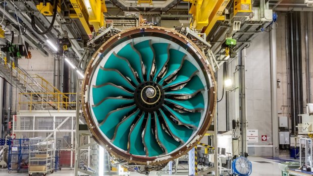 Theoretically another 20 per cent to 30 per cent of fuel efficiency can be squeezed out of the turbofan jet engine design.