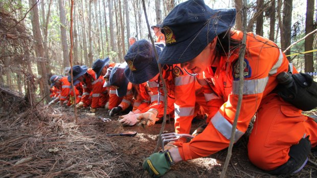 The search for Daniel Morcombe's remains.