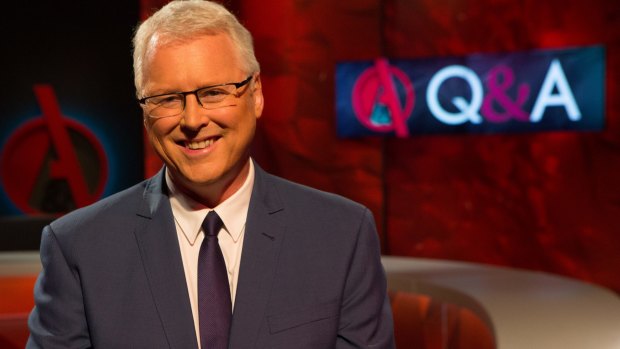 Host of ABC's Q&A, Tony Jones. 