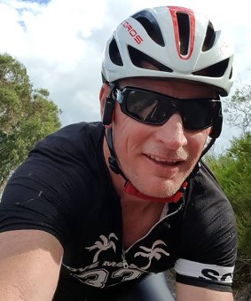 "A show of strength to show we can't be wrapped up in cotton wool": cyclist Brad Bootsma who has decided to ride the course despite the cancellation of the Indian Pacific Wheel Race.