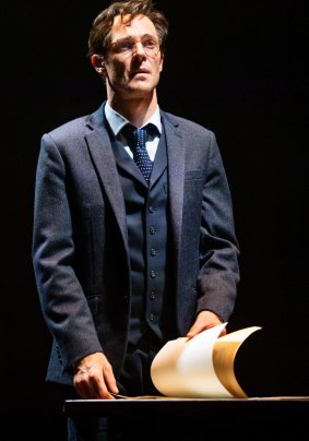 Gareth Reeves as Harry Potter in Harry Potter and the Cursed Child, which opened at the Princess Theatre in Melbourne last Saturday.