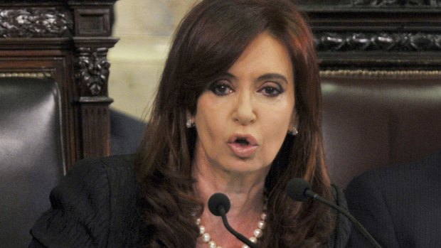 Cristina Fernandez de Kirchner, President of Argentina.