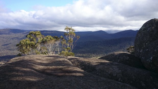 Namadgi National Park is a popular place for bushwalkers and rock climbers.
