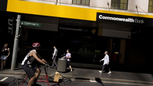 Banks are king: Commonwealth Bank shares soared to a record $93.96 last week. 
