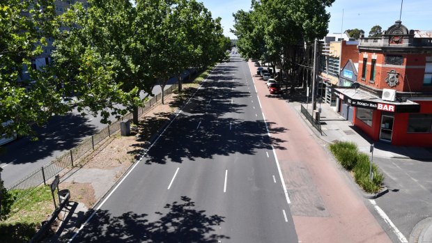 Hoddle Street will close for two weeks from this Sunday.