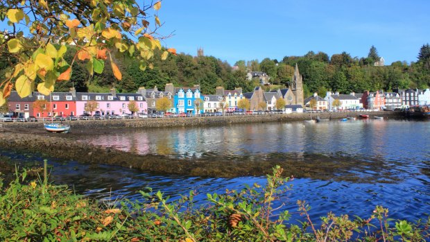 The colourful old town of Tobermory. 