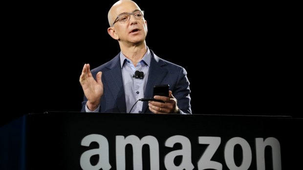 Amazon CEO Jeff Bezos. France and Germany are leading an EU push to force tech giants like Amazon to pay more taxes in the countries in which they operate.