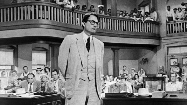 Gregory Peck stood against all that was stupid and mean in American life when he played small-town lawyer Atticus Finch in <i>To Kill a Mockingbird</i>.