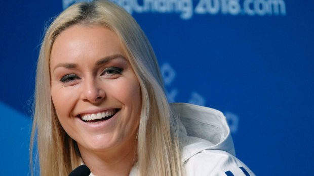 "Stay calm when the pressure is at its peak": Lindsey Vonn.