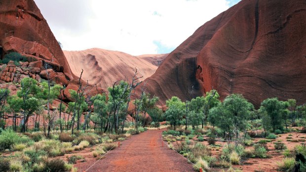Uluru inspires wonder and art.
