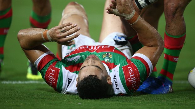 Season in doubt: Greg Inglis has ruptured his ACL.