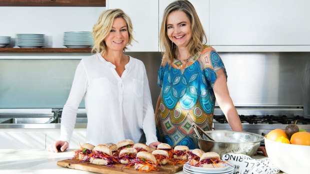 Sophie Gilliatt (left) and Katherine Westwood now employ 30 people and turn over $5 million a year.