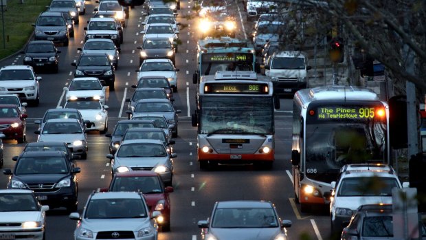 Less than $2 million was set aside for a study into Hoddle Street's promised congestion fix.