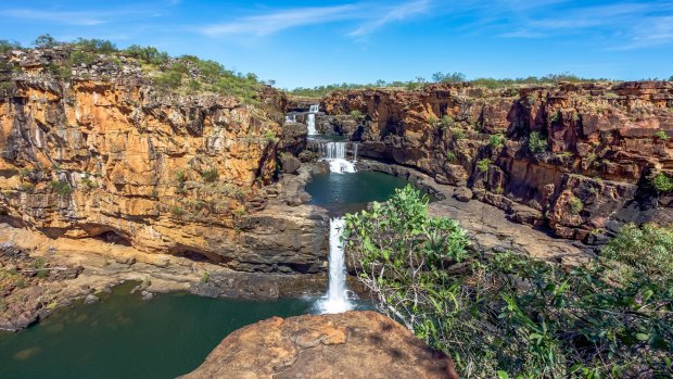 Mitchell Falls, the Kimberley. The remoteness of some of Austarlia's iconic attractions is what makes them so expensive to visit. 