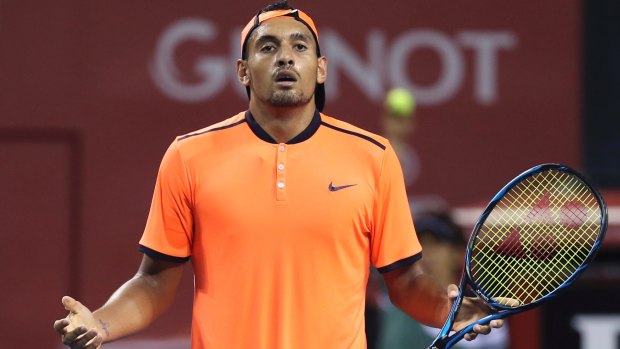 What, me? Nick Kyrgios will continue to be under scrutiny this summer.