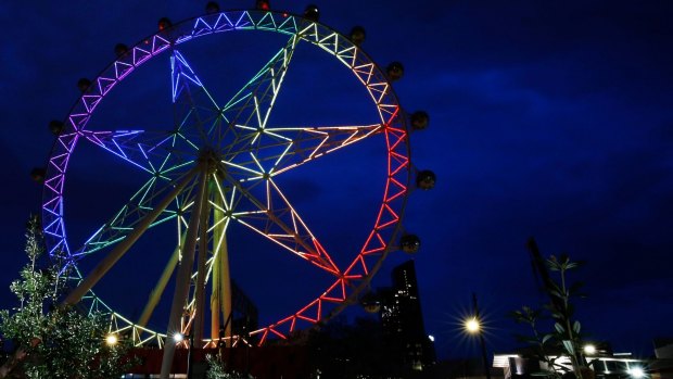 The wheel was better to look at than to look out from.