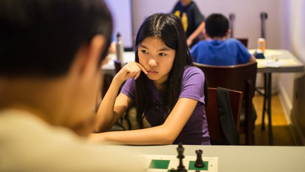 Carissa Yip is the top-rated 12-year-old girl in the US Chess Federation.