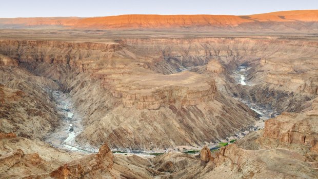 Fish River Canyon in southern Namibia.