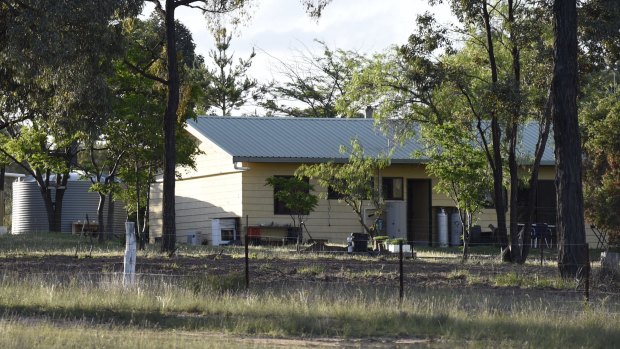 The Pinevale property in Elong Elong near Dunedoo where Gino and Mark Stocco were arrested in October 2015.
