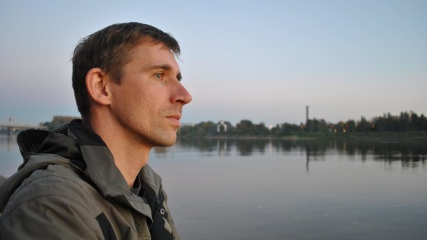 Andrei Bubeyev looks on at the Volga river in Tver, Russia, in a 2010 family photo. 