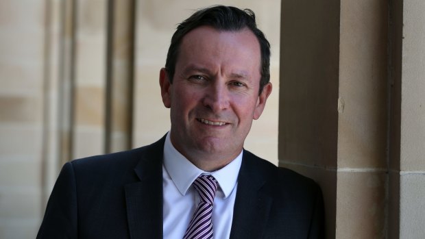 Mark McGowan's son Samuel had a knife pulled on him at the weekend. 