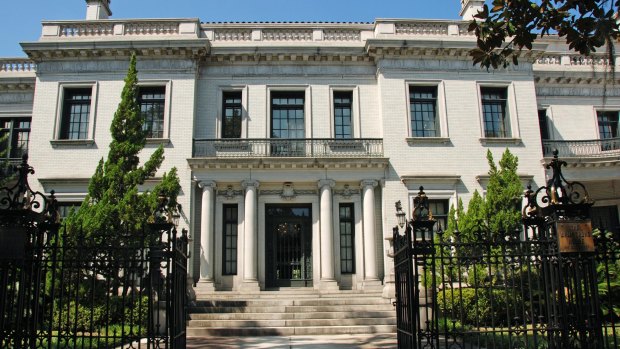 Italian Renaissance-style Armstrong House spent years as the offices of a grand law firm but is now being renovated as a private home.