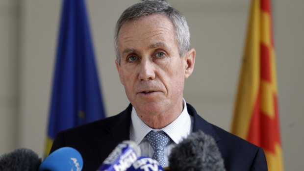 Paris prosecutor Francois Molins confirmed the identity of the attacker. 