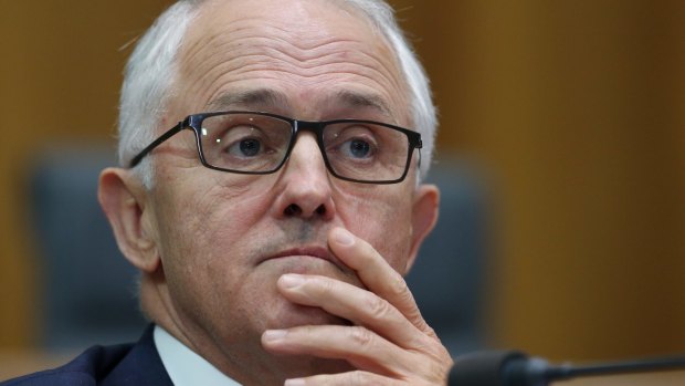 A worried looking Malcolm Turnbull may have a more furrowed brow after MYEFO is released on Monday
