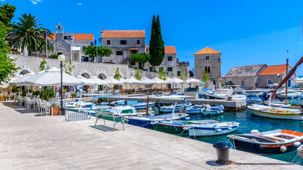 Bol is a popular destination on the Croatian island of Brac. 