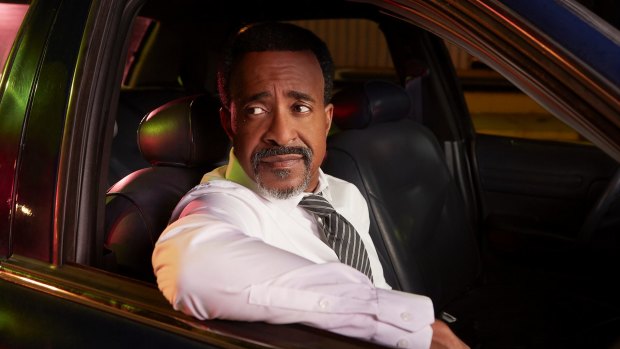 Tim Meadows as Detective Judd Tolbeck in the US remake of Australian comedy <i>No Activity</i>.