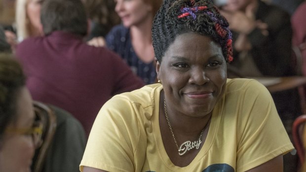 Leslie Jones as Patty in <i>Ghostbusters</i> (2016).