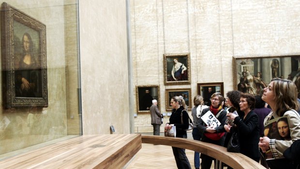Mona Lisa, Louvre, Paris.