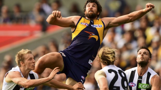 Josh Kennedy was a chief culprit when it came to inaccurate goal-kicking for West Coast.