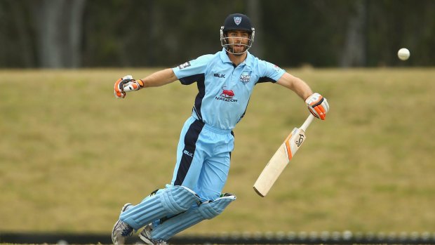 Canberra-born Carters will bat at No. 6 for the Blues in their one-day domestic final against  the WA Warriors at the SCG on Sunday.