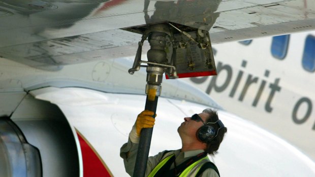 Fuel is being rationed at Melbourne Airport.