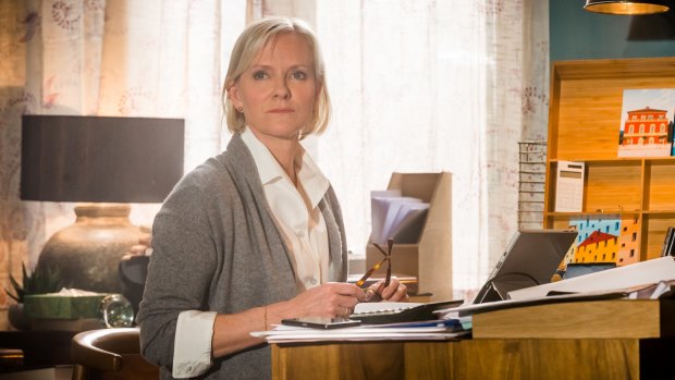 Cold Feet's Karen Marsden (Hermione Norris) is running into business problems.