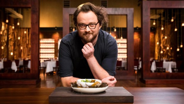 Shaun Quade and his 'Pearl on the Ocean Floor' on MasterChef.