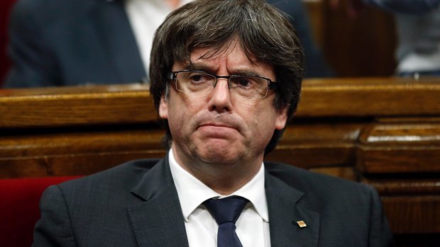 Catalan president Carles Puigdemont has decided against calling a parliamentary election that might have defused tension with the Spanish government.