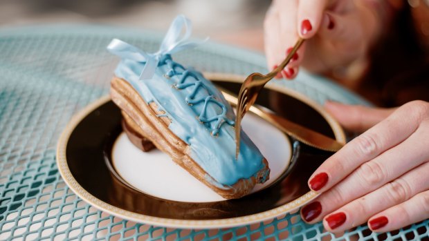 If you're hungry for more Elvis inspiration, chew on a Blue Suede Choux at Bluebird Patisserie.