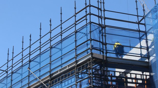 Sydney construction is powering the state's economy.