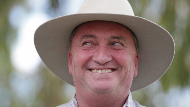 Barnaby Joyce said the comments were unhelpful. 