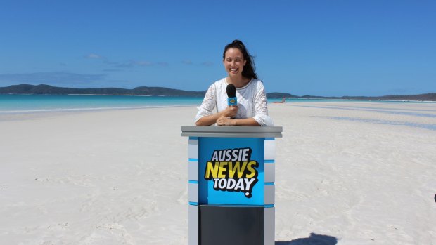 Tourism Australia has launched a $5 million campaign to attract young travellers: TV presenter Teigan Nash will be one of the channel's news anchor.