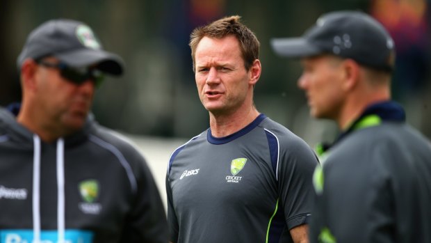 Man in the middle: Cricket Australia high-performance manager Pat Howard.