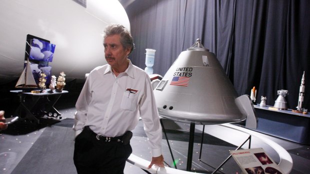 Robert Bigelow, a billionaire aerospace entrepreneur and longtime friend of former senator Harry Reid, in North Las Vegas, Nevada. Bigelow has said he is "absolutely convinced" that aliens exist and that UFOs have visited Earth.
