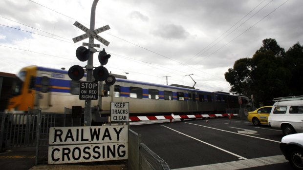 The Andrews government is spending big to spruik its level crossing program.
