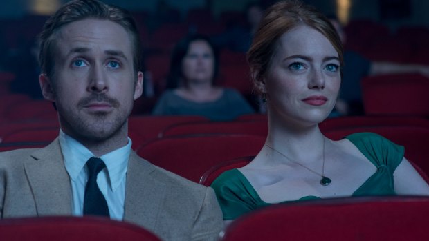 Oscar faves Ryan Gosling and Emma Stone in La La Land. Here's to your future obituaries.