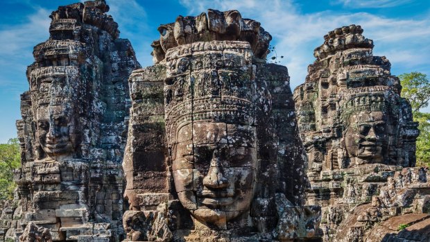Angkor Wat is beginning to show signs of wear and tear from tourist crowds.