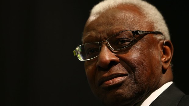 Former president of the IAAF Lamine Diack is being investigated for bribery.